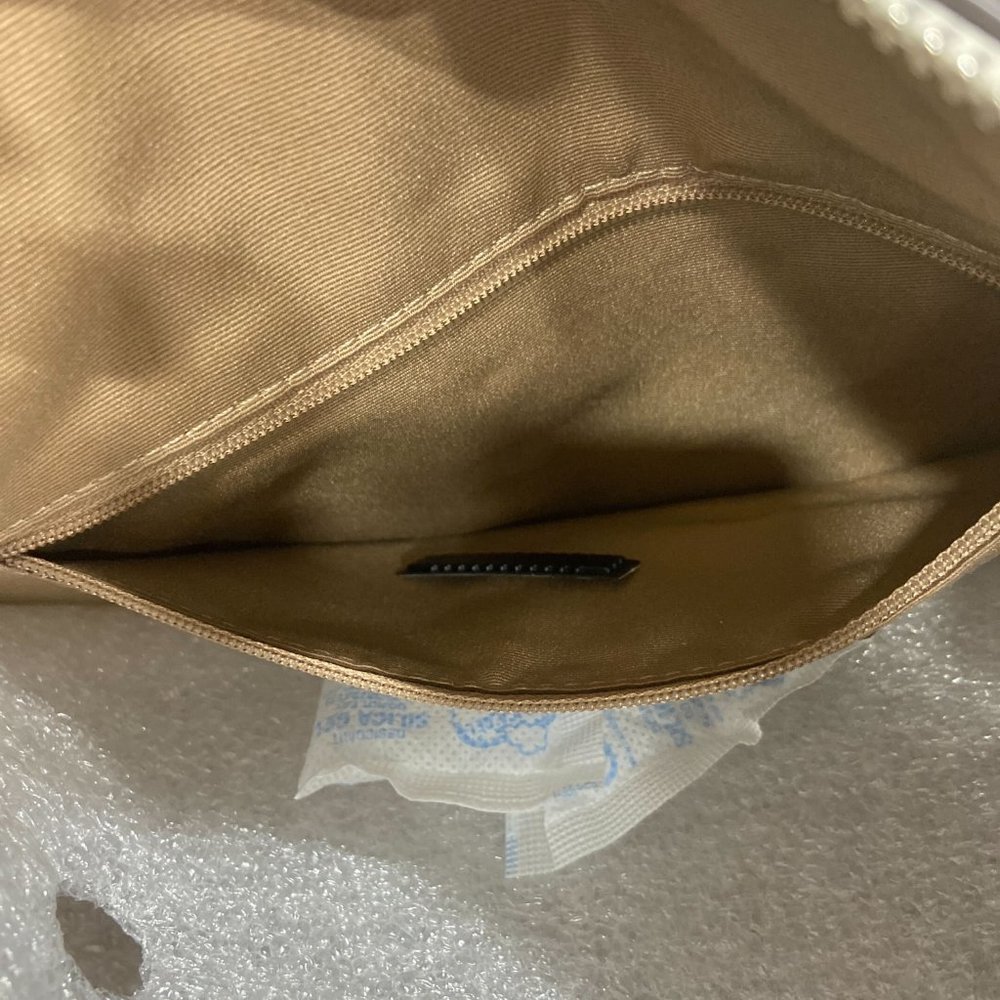 Coach Women's Leather Mara Hobo Bags - Silver/Chalk - Picture 14 of 16